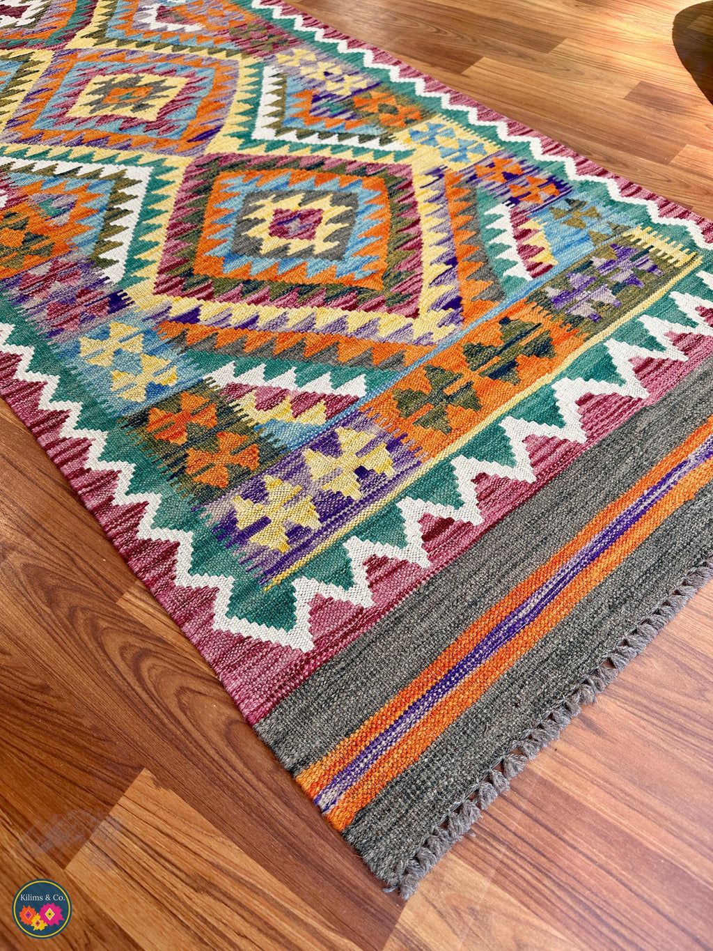 Woolen Floor Runner 10’0” x 2’8”