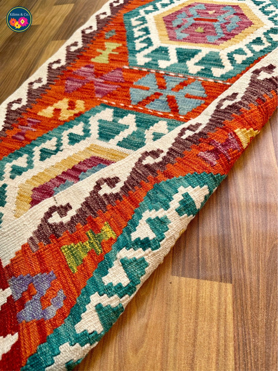 Woolen Floor Runner 6'4x2’3