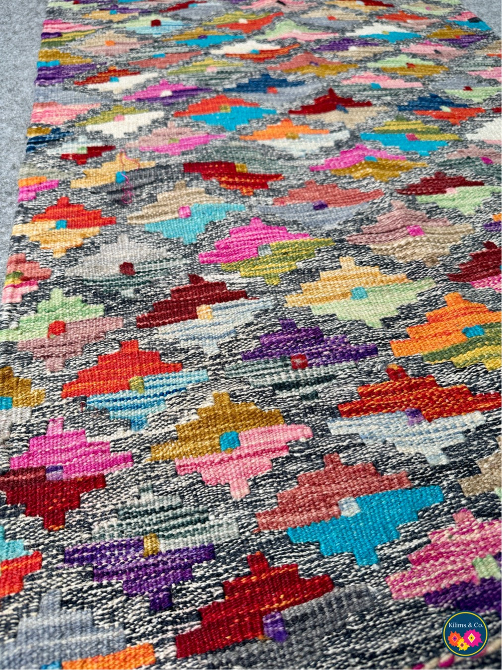 Pure Wool Hanging kilim 2’2 x 3’4