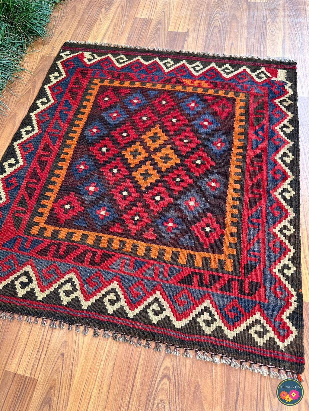 Pure Wool Hanging kilim 3’3” x 2’10”