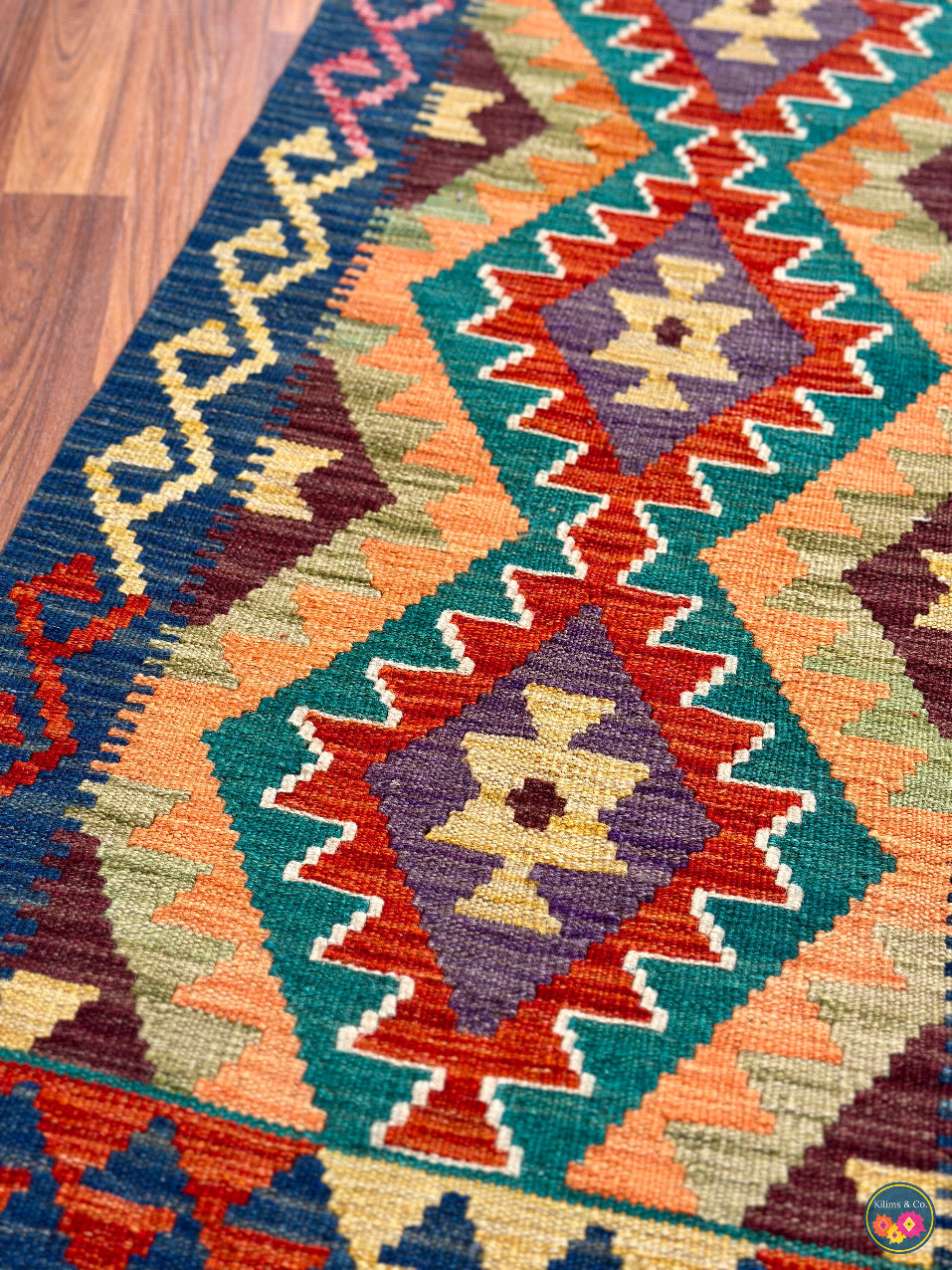 Woolen Floor Runner 6’8”x1’11”
