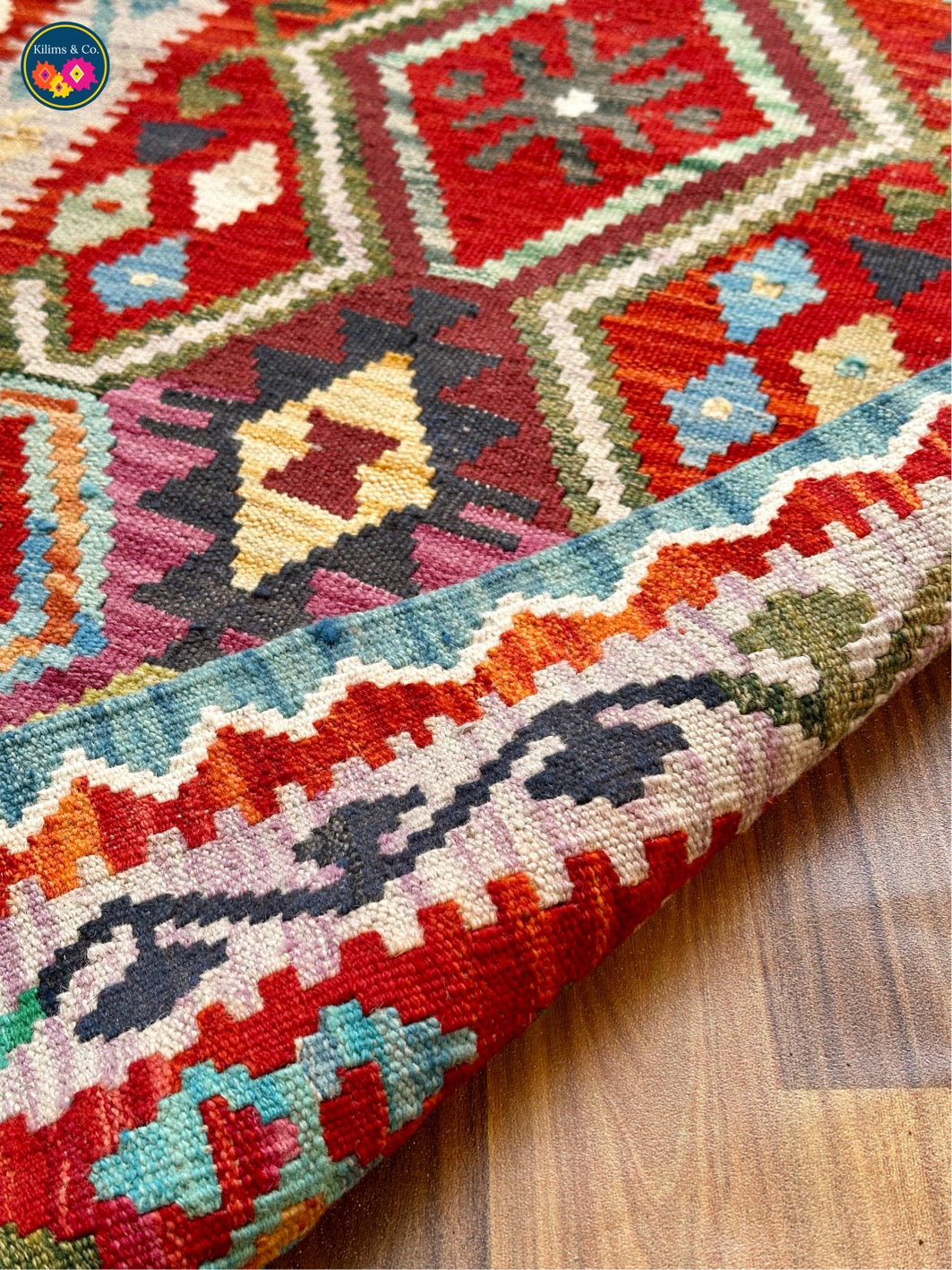 Woolen Floor Runner 6'6x2’2