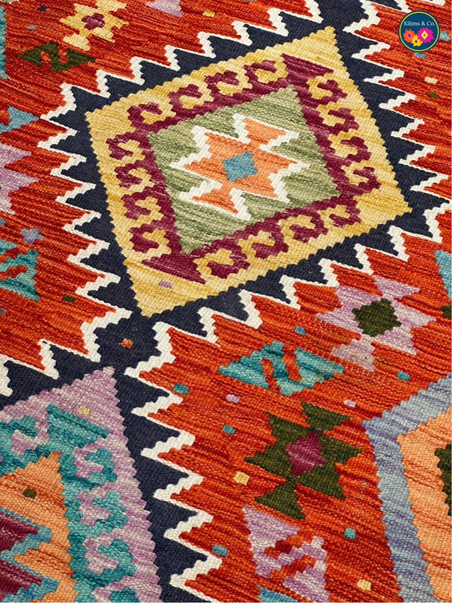 Woolen Floor Runner 6'8"x2’2”