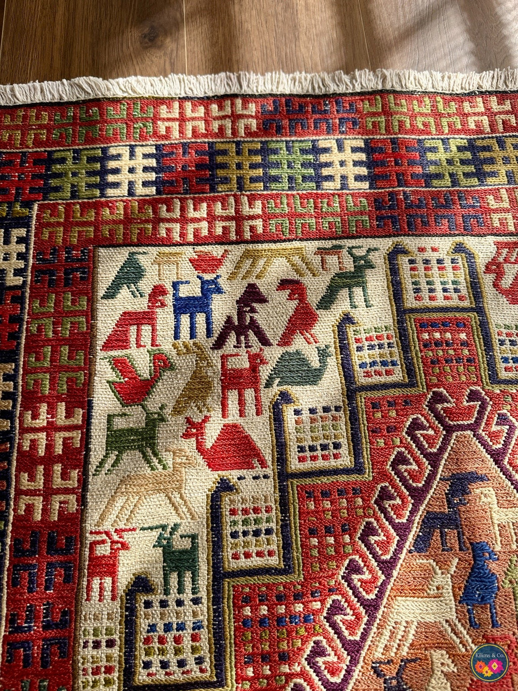 Vintage Sumak 3ft5in x 2ft8in