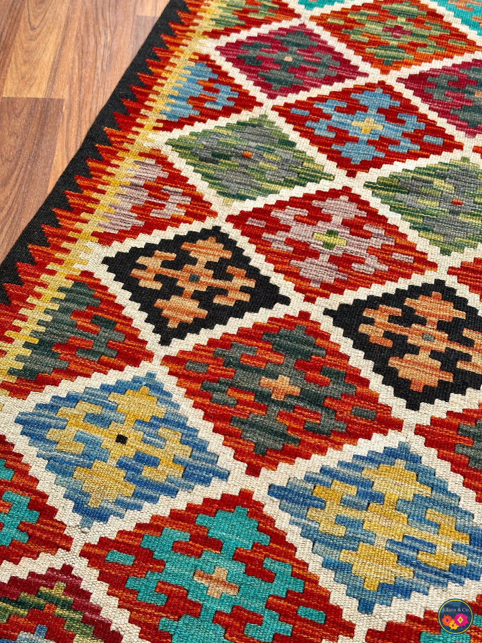Woolen Floor Runner 6’6”x2’2”