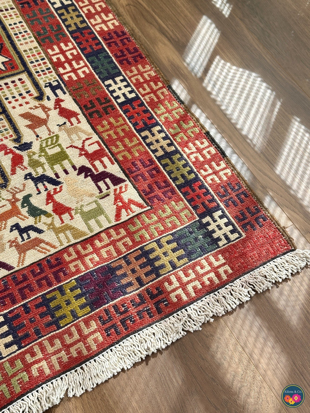 Vintage Sumak 3ft5in x 2ft8in
