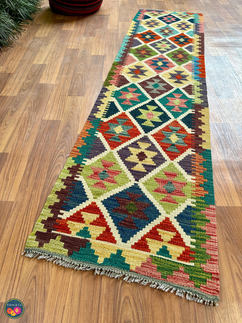 Woolen Floor Runner 6’4” x 1’7”