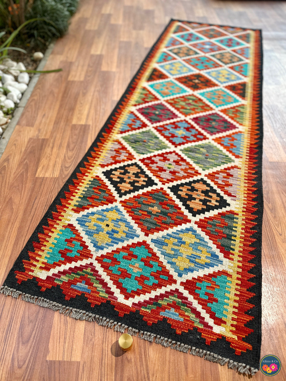 Woolen Floor Runner 6’6”x2’2”