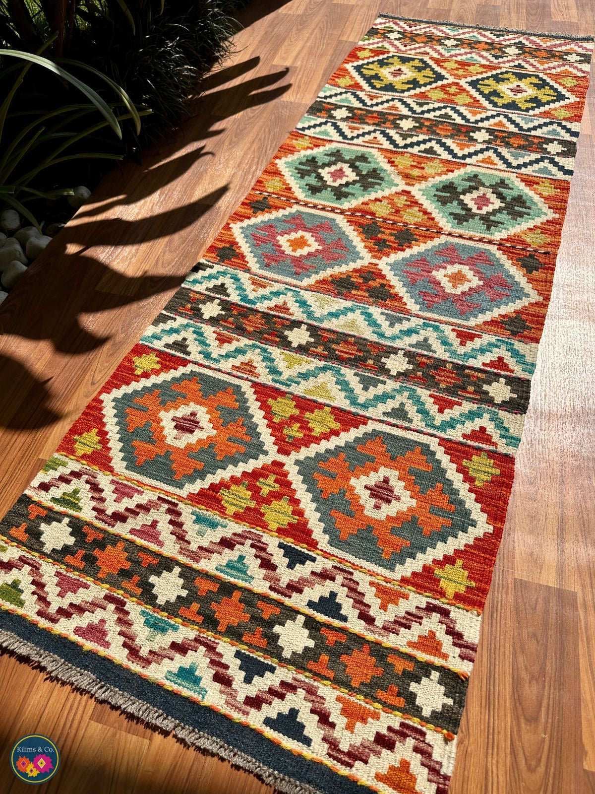 Woolen Floor Runner 6'6” x 2’2”