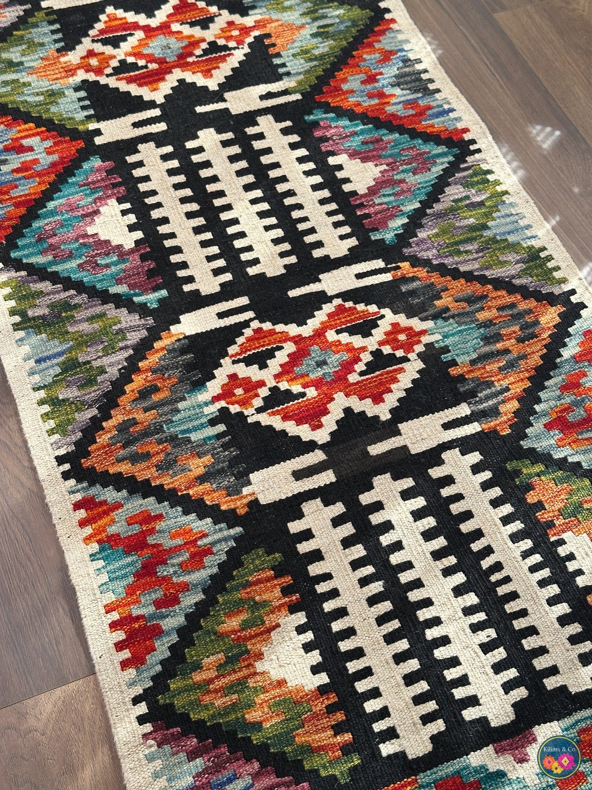 Woolen Floor Runner 6’8”x1’10”