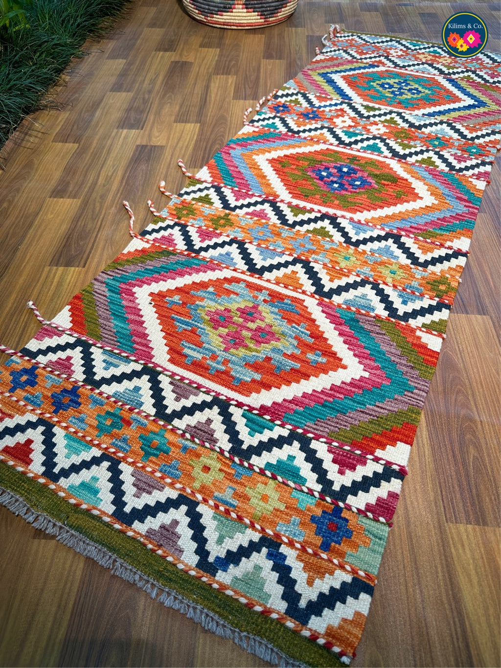 Woolen Floor Runner 6'5”x2’2”