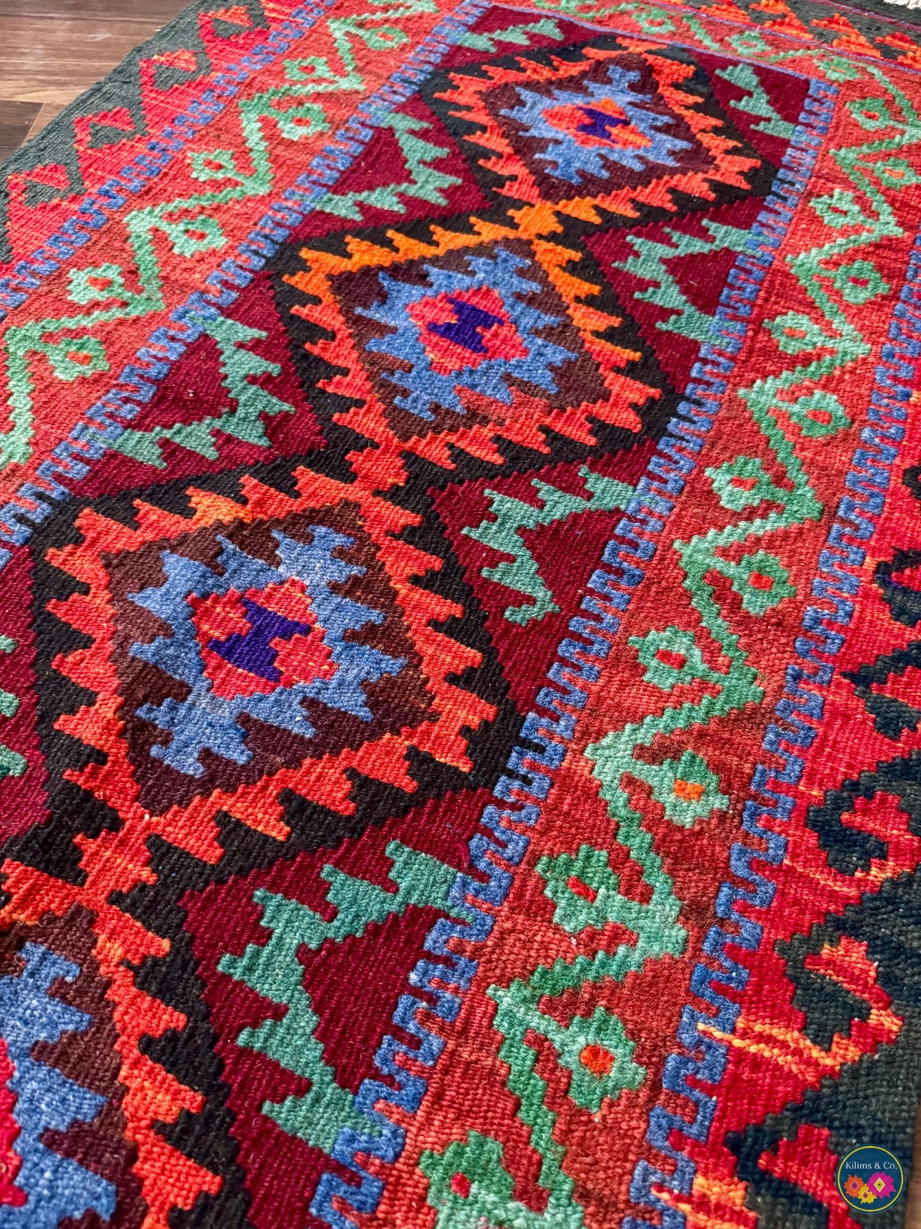 Woolen Floor Runner 4’4”x2’3”