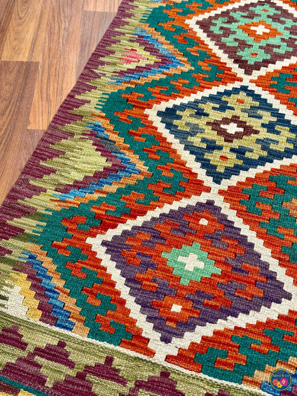 Woolen Floor Runner 6’2”x2’1”