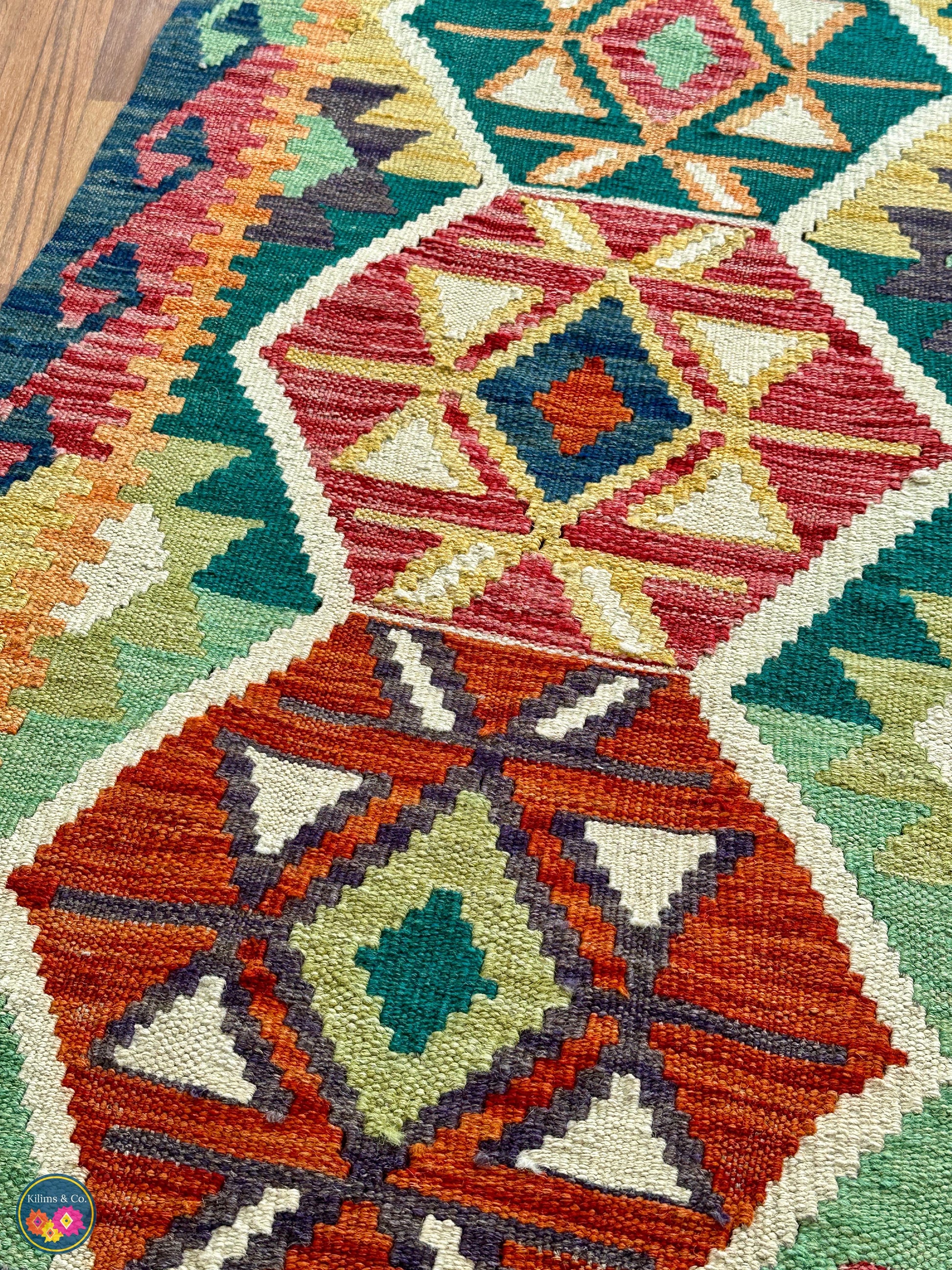 Woolen Floor Runner 7’1” x 2’1”