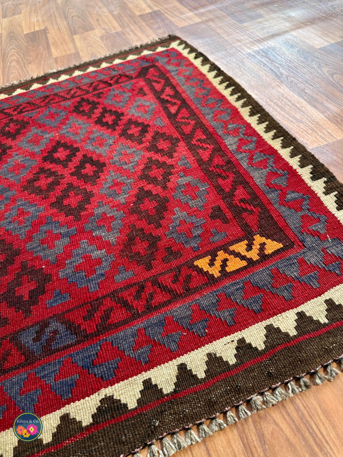 Pure Wool Hanging kilim 3’1” x 2’8”
