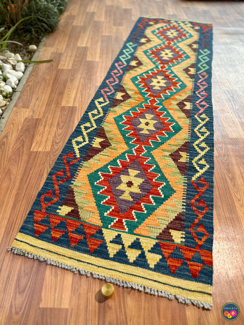 Woolen Floor Runner 6’8”x1’11”