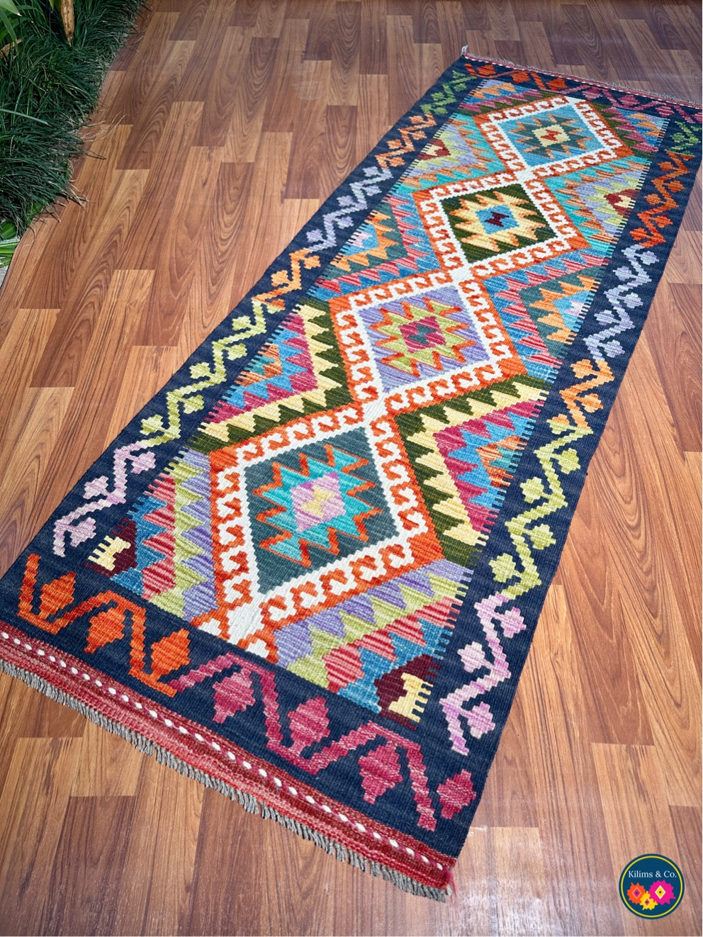 Woolen Floor Runner 6'2” x 2’4”