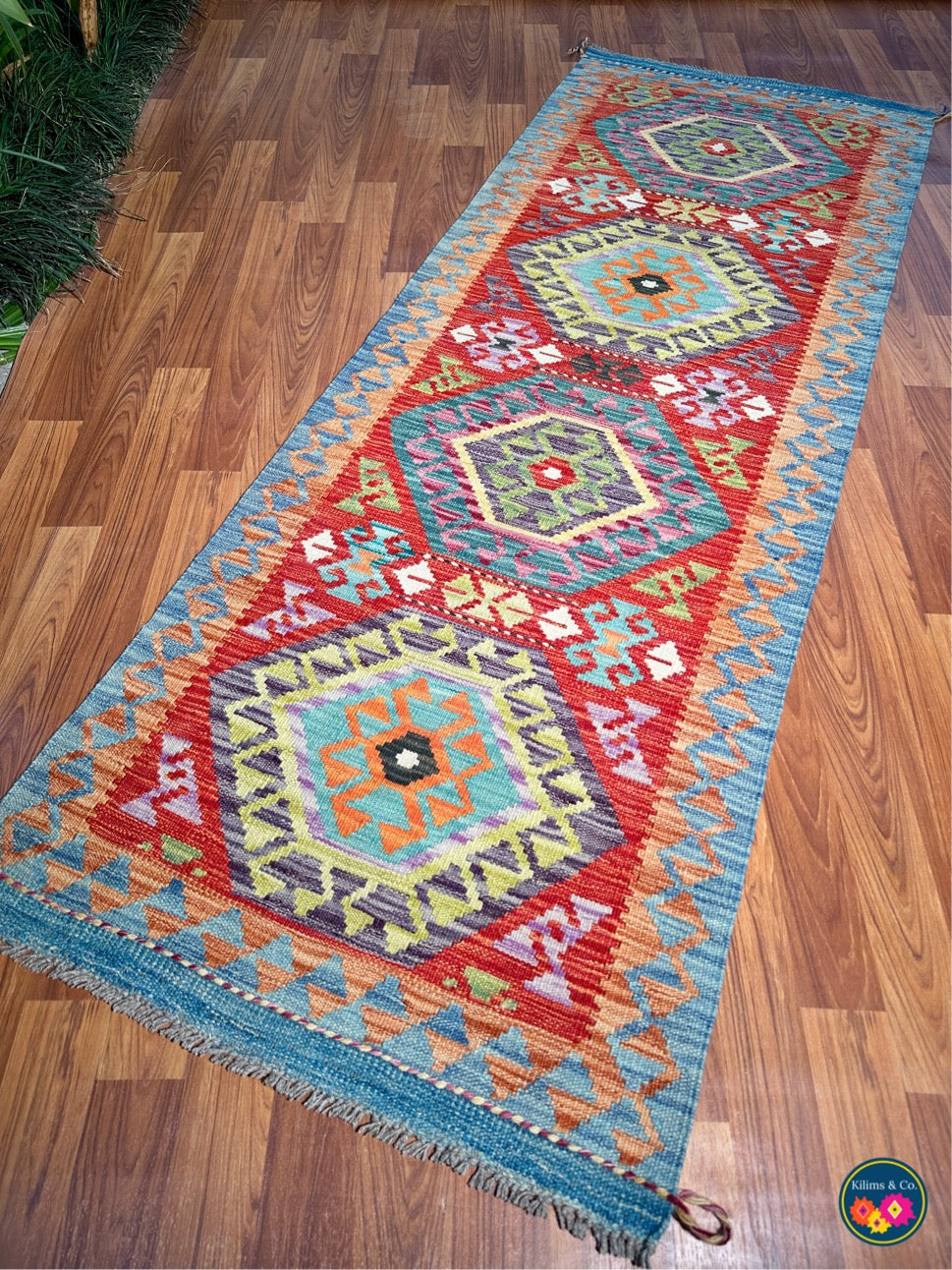 Woolen Floor Runner 6'8” x 2’4”
