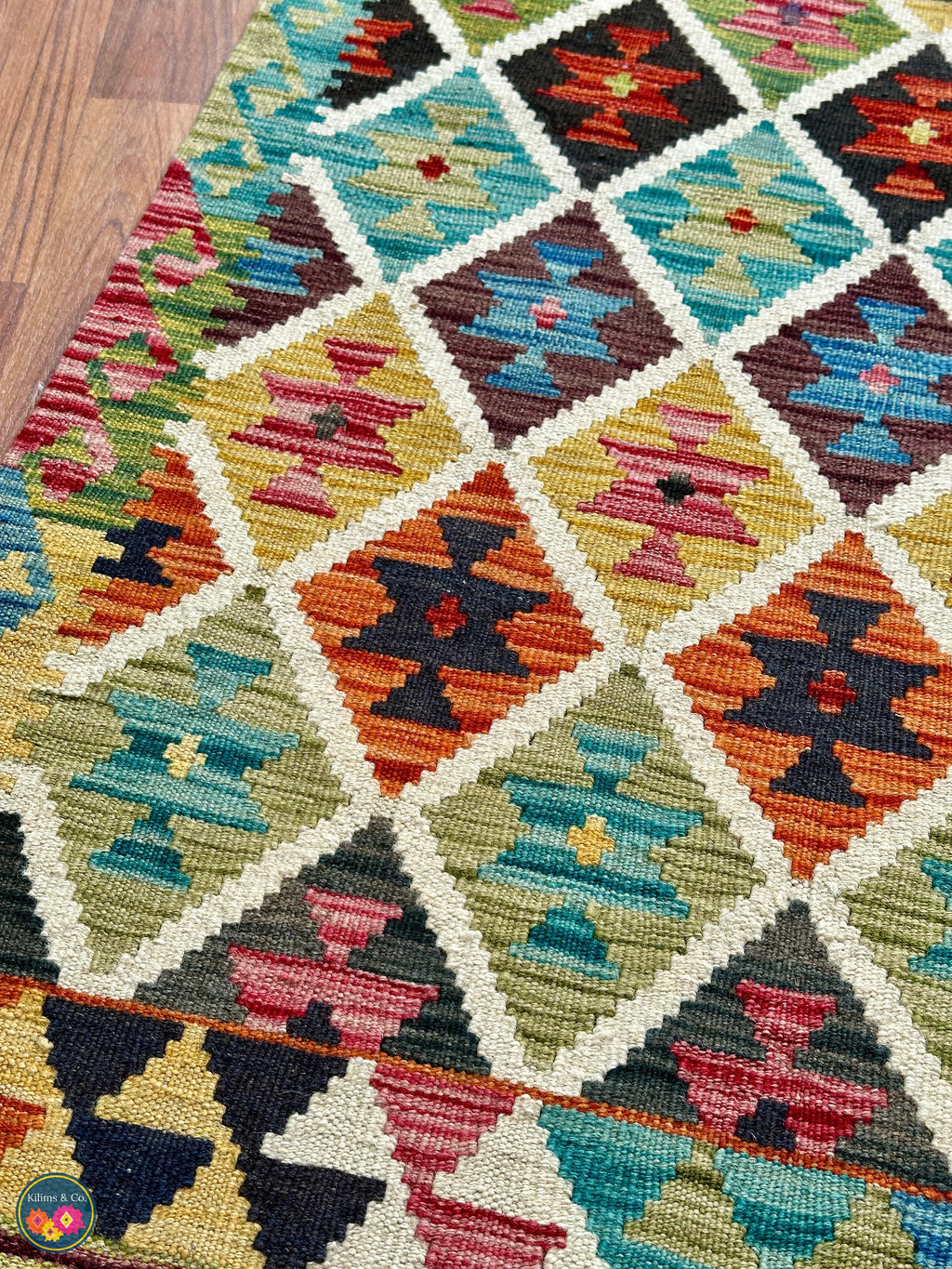 Woolen Floor Runner 6’8” x 2’1”