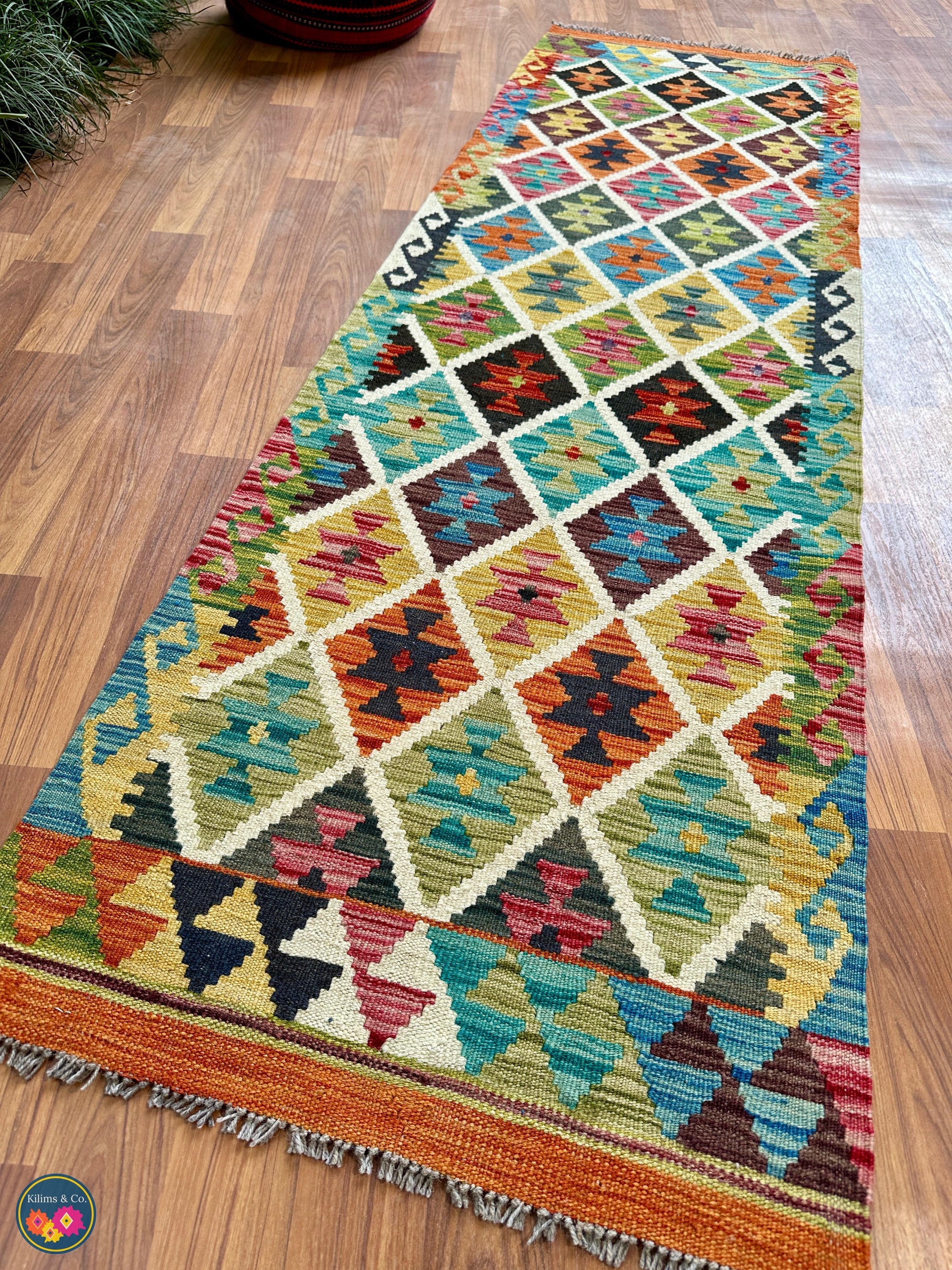 Woolen Floor Runner 6’8” x 2’1”