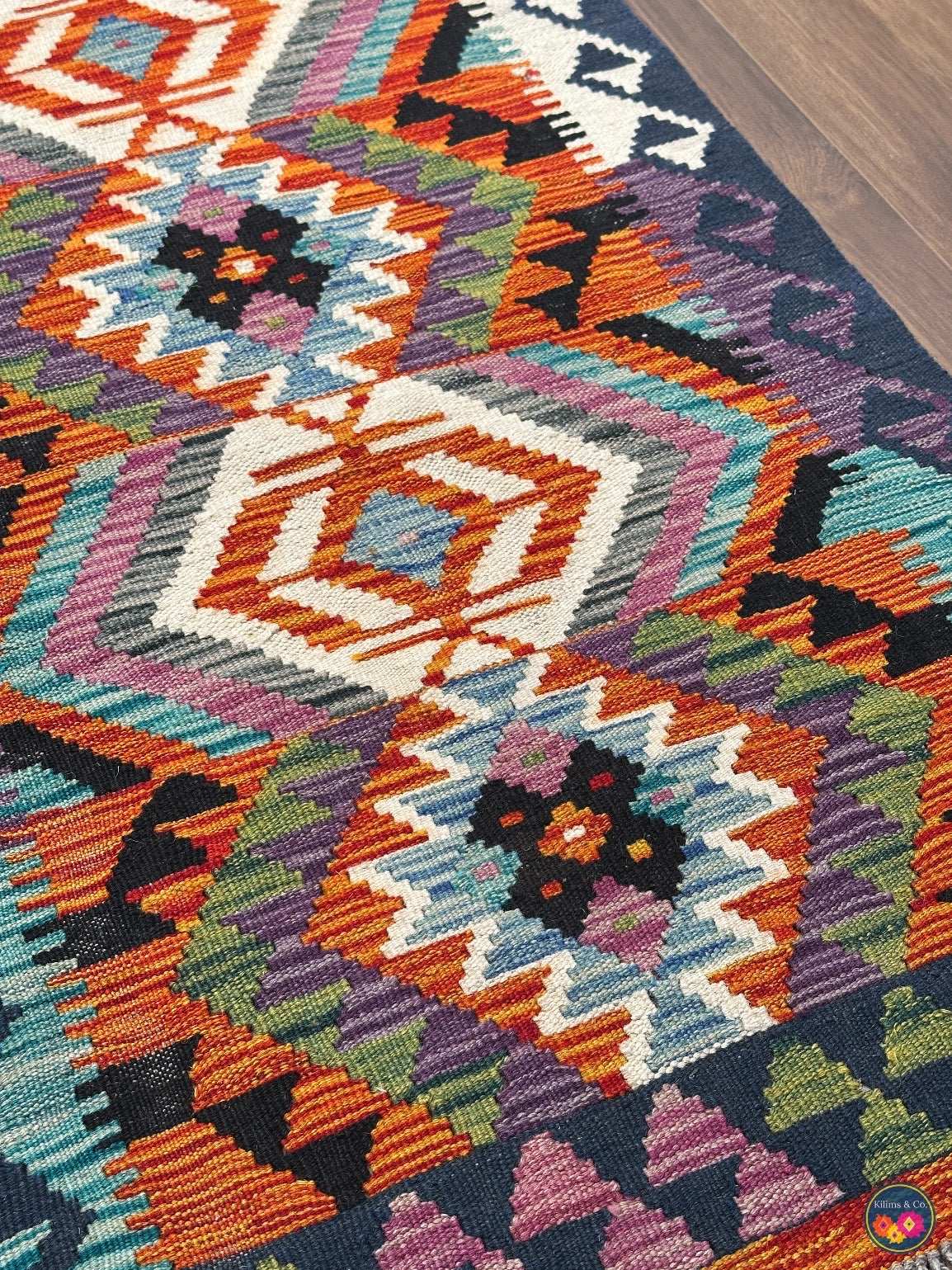 Woolen Floor Runner 6’2”x2’3”