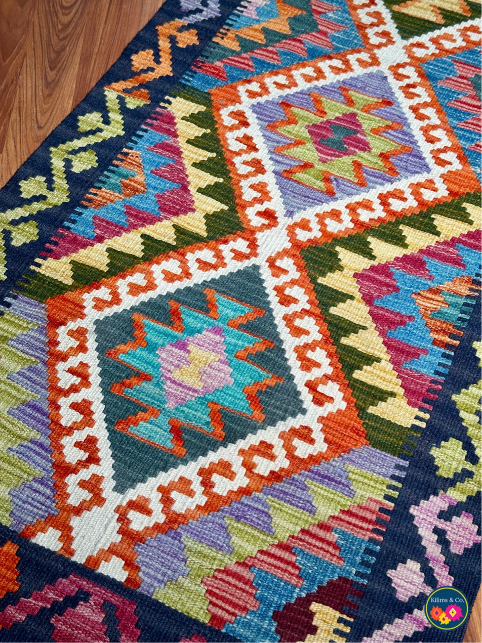 Woolen Floor Runner 6'2” x 2’4”