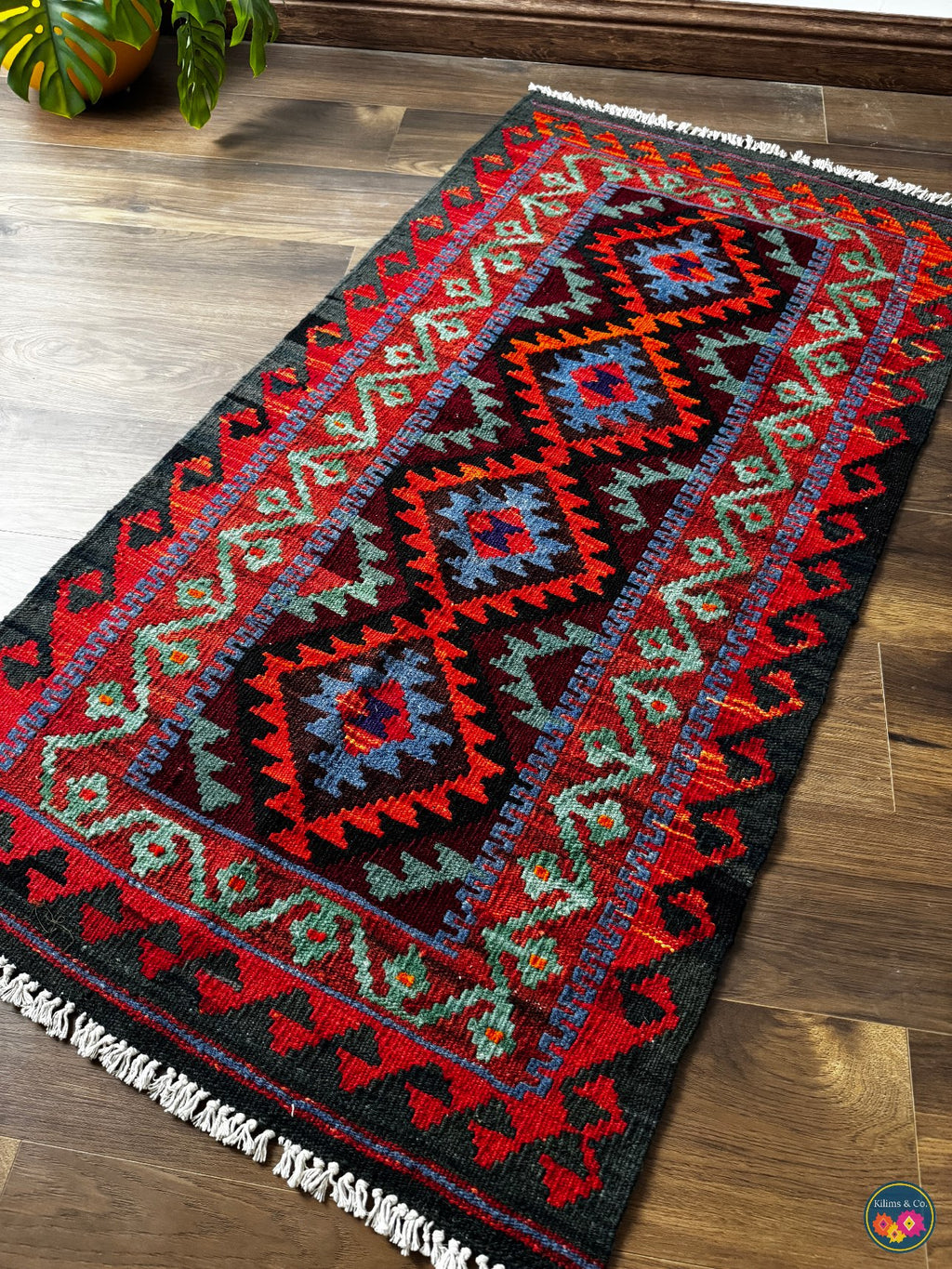 Woolen Floor Runner 4’4”x2’3”