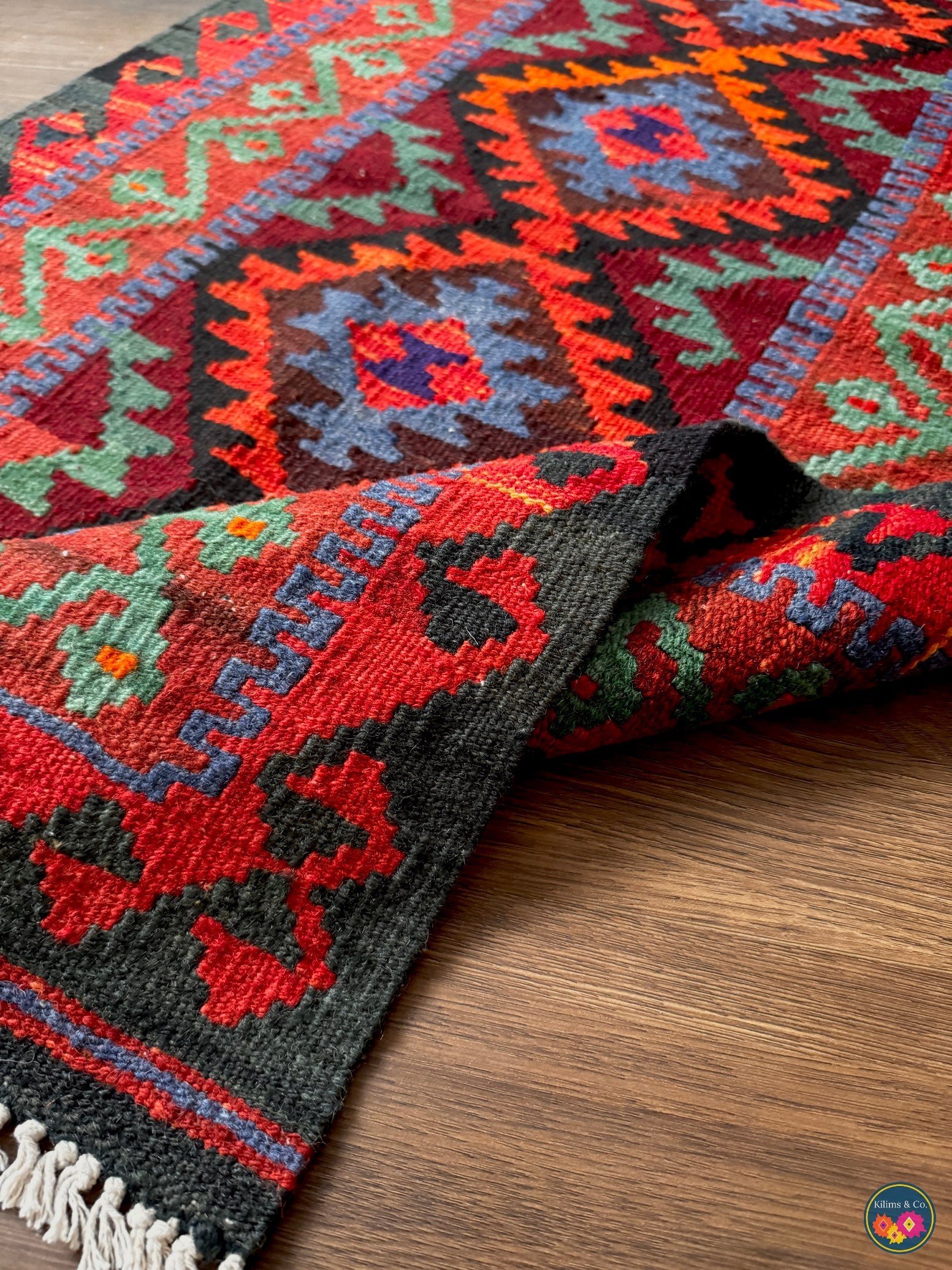 Woolen Floor Runner 4’4”x2’3”