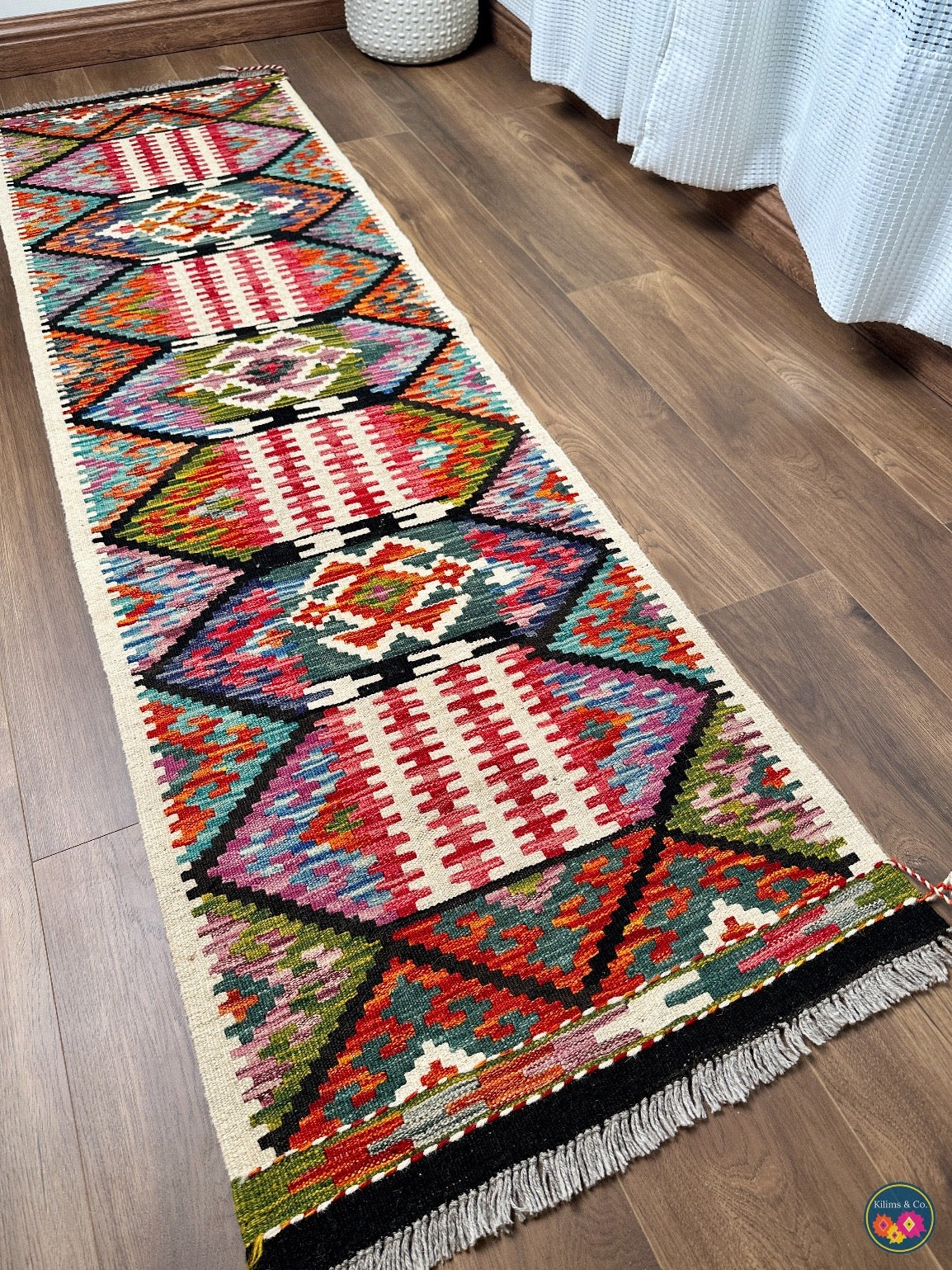 Woolen Floor Runner 6’5”x1’11”
