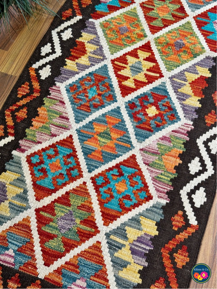Woollen Floor Runner 6'6"x2'2"