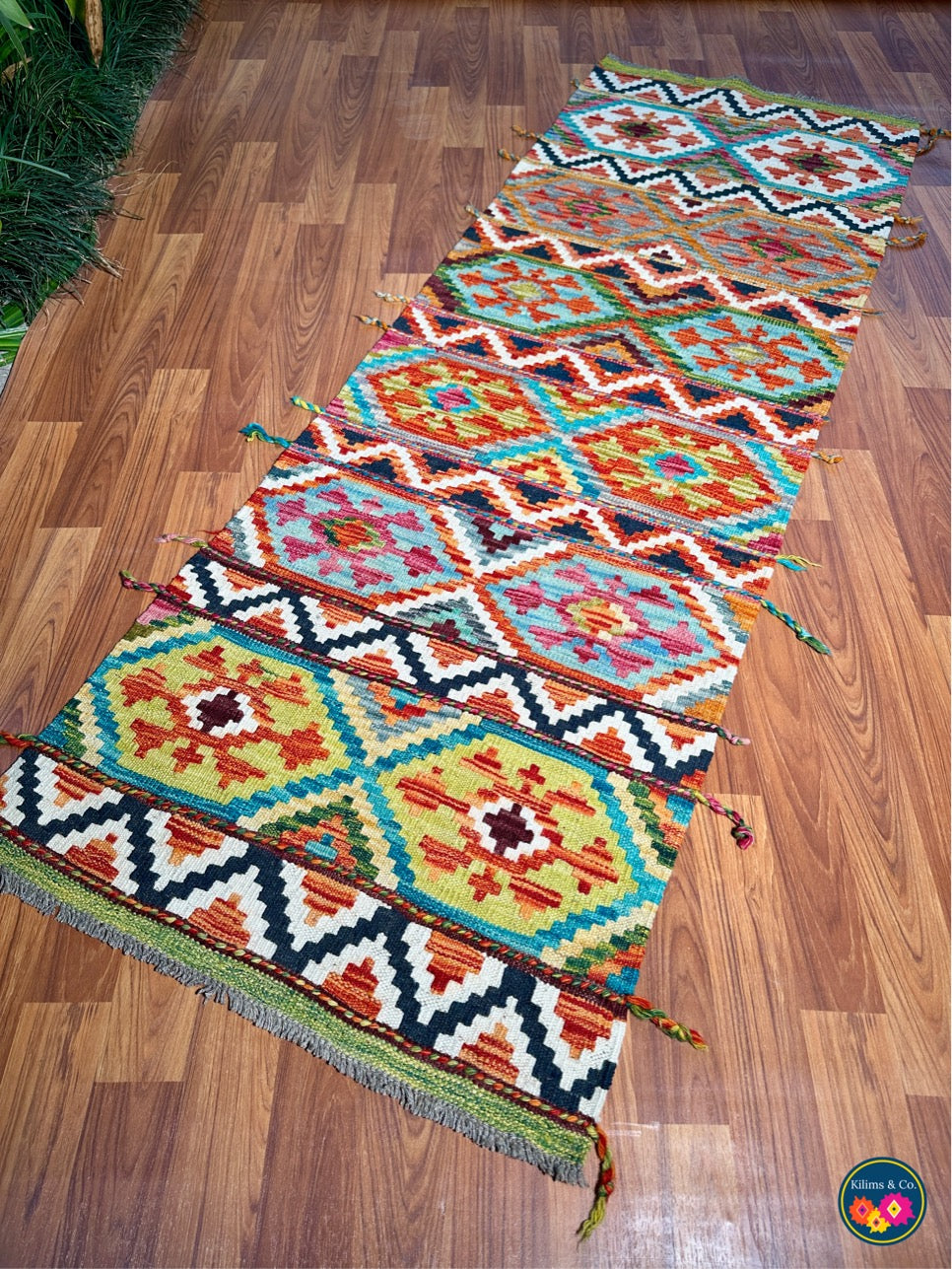 Woolen Floor Runner 6'4” x 2’2”