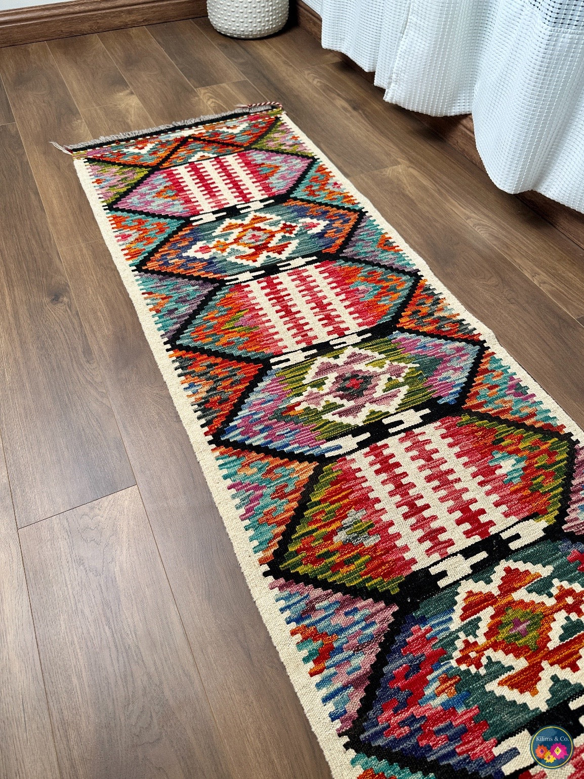 Woolen Floor Runner 6’5”x1’11”