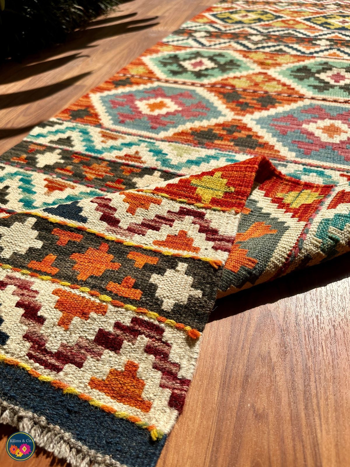 Woolen Floor Runner 6'6” x 2’2”