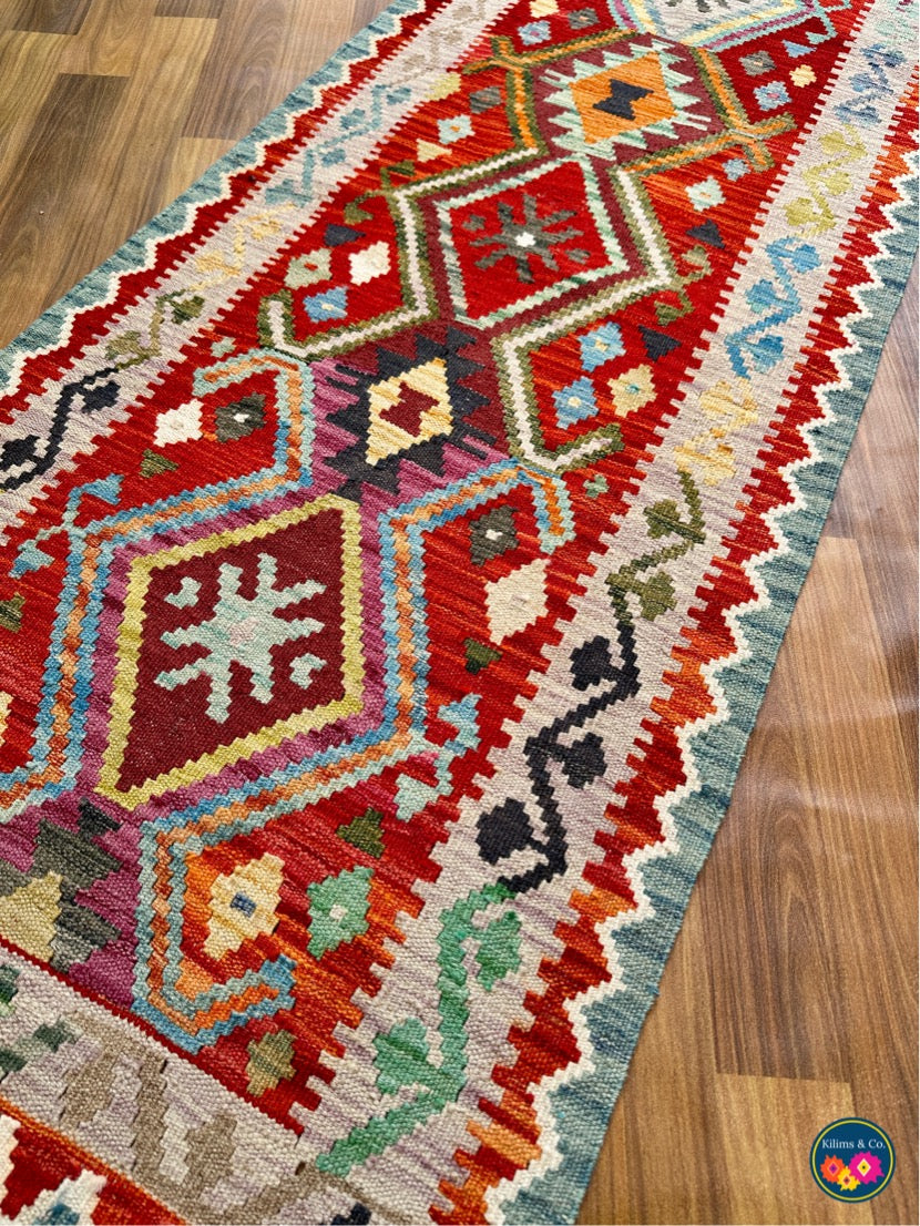 Woolen Floor Runner 6'6x2’2