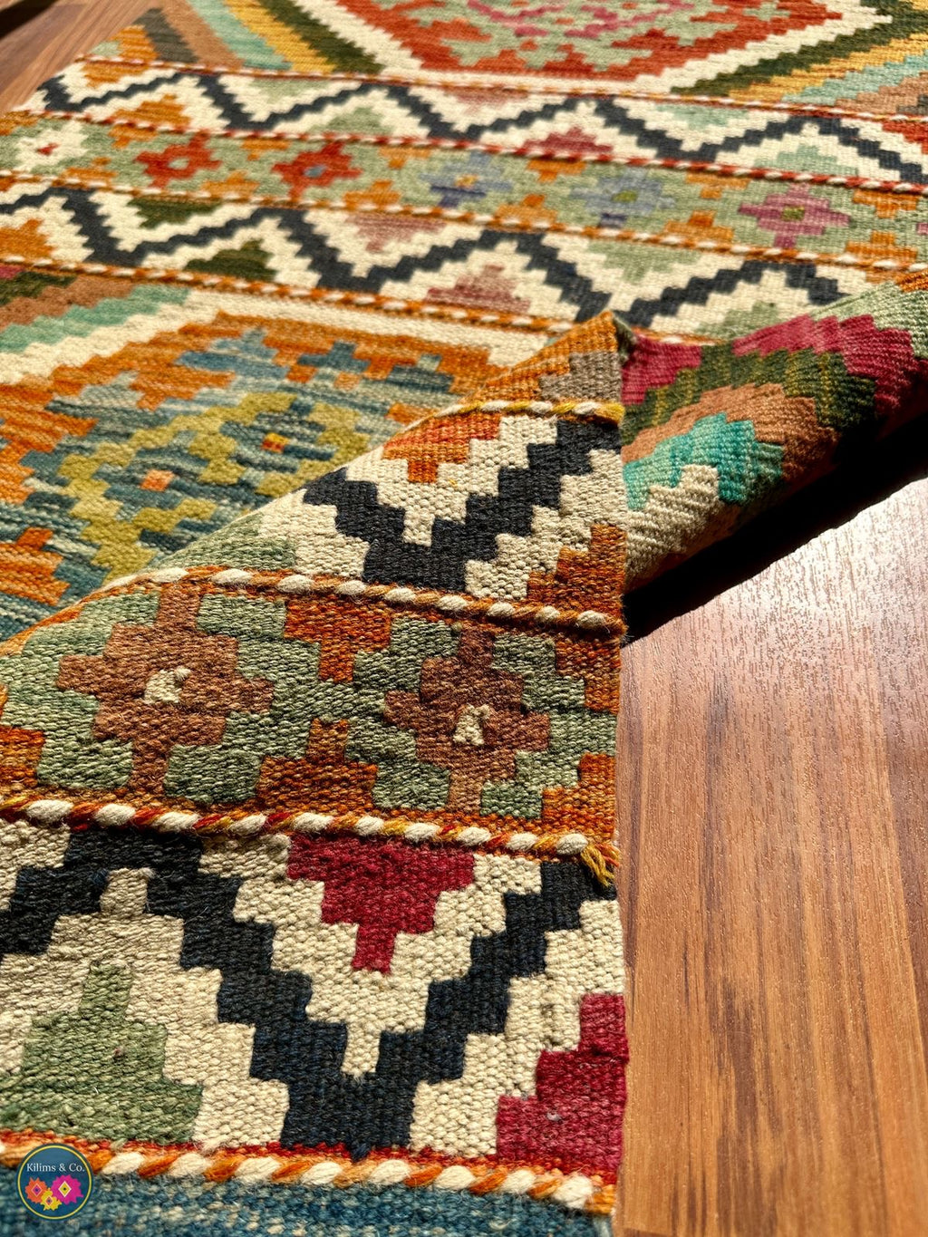 Woolen Floor Runner 6'3” x 2’2”