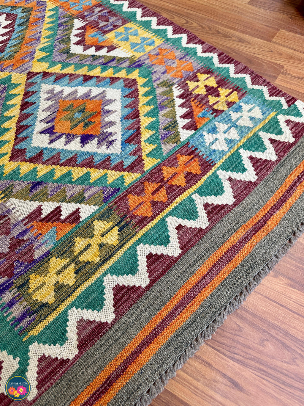 Woolen Floor Runner 10’0” x 2’8”