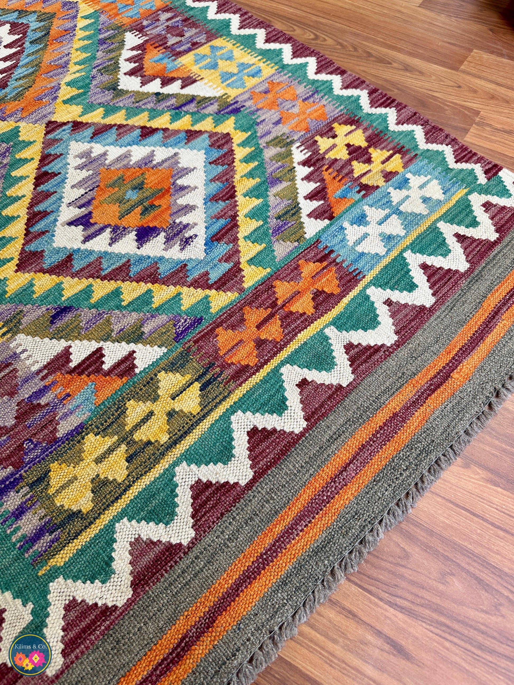 Woolen Floor Runner 10’0” x 2’8”