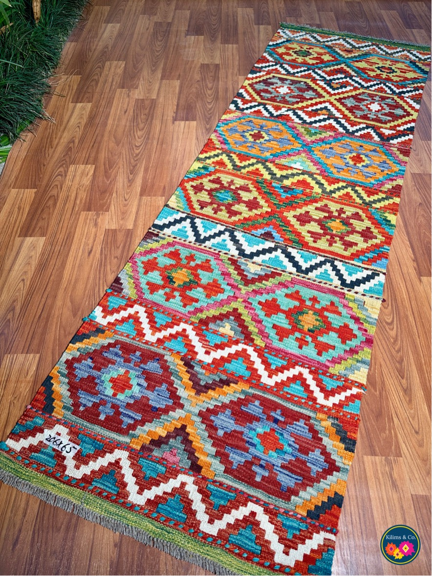 Woolen Floor Runner 6'9” x 2’2”