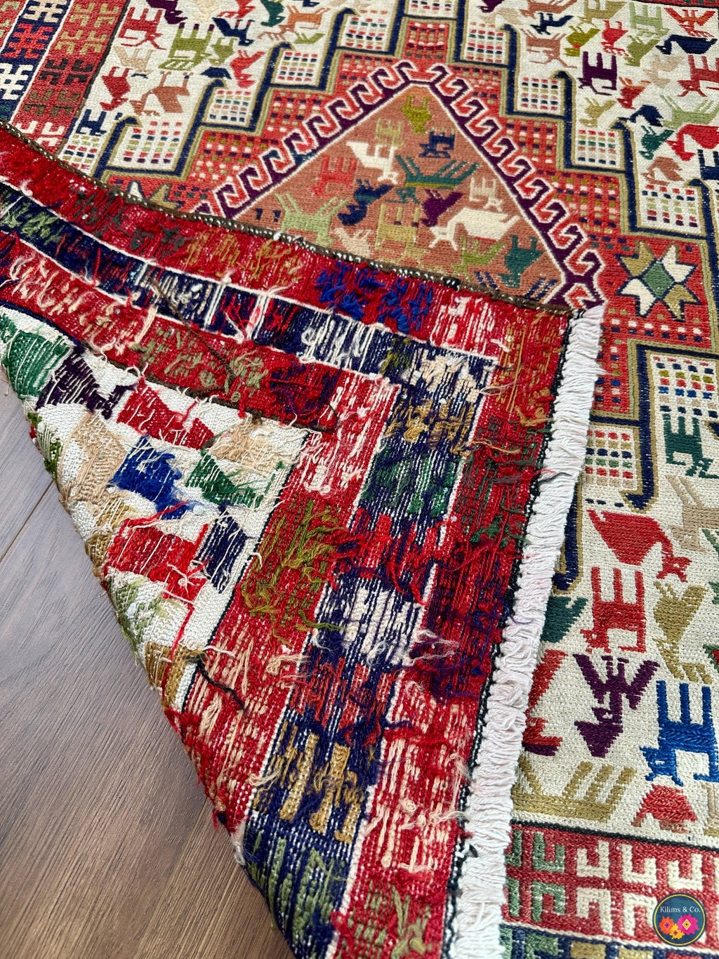 Vintage Sumak 3ft5in x 2ft8in