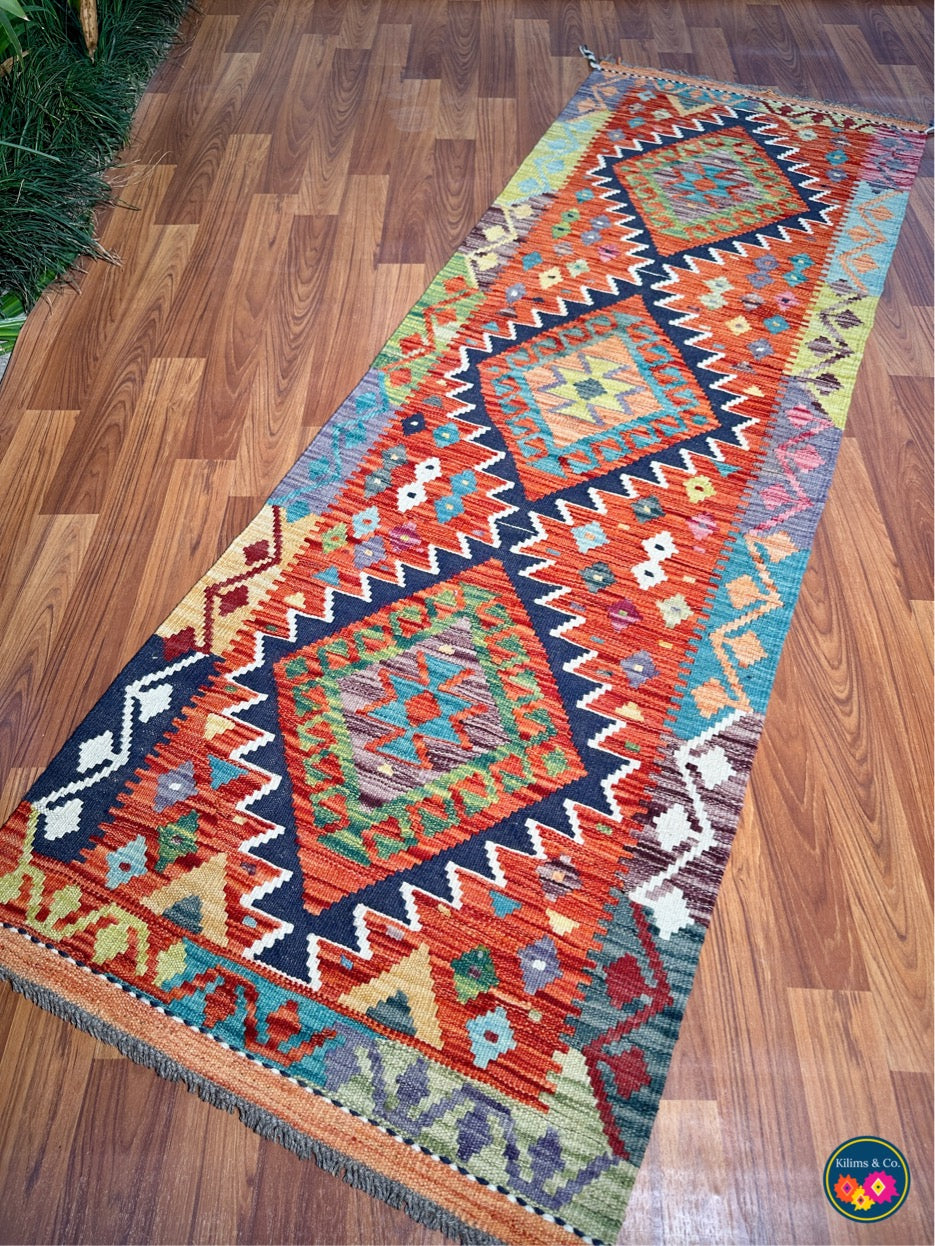 Woolen Floor Runner 6'6” x 2’2”