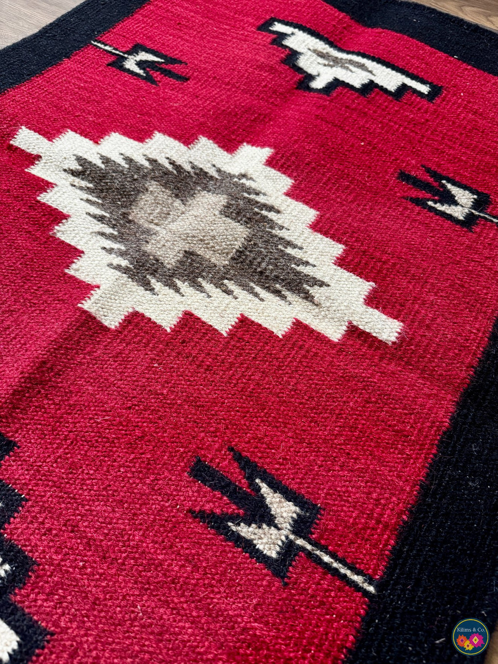 Pure Wool Hanging kilim (3’2x2’1)