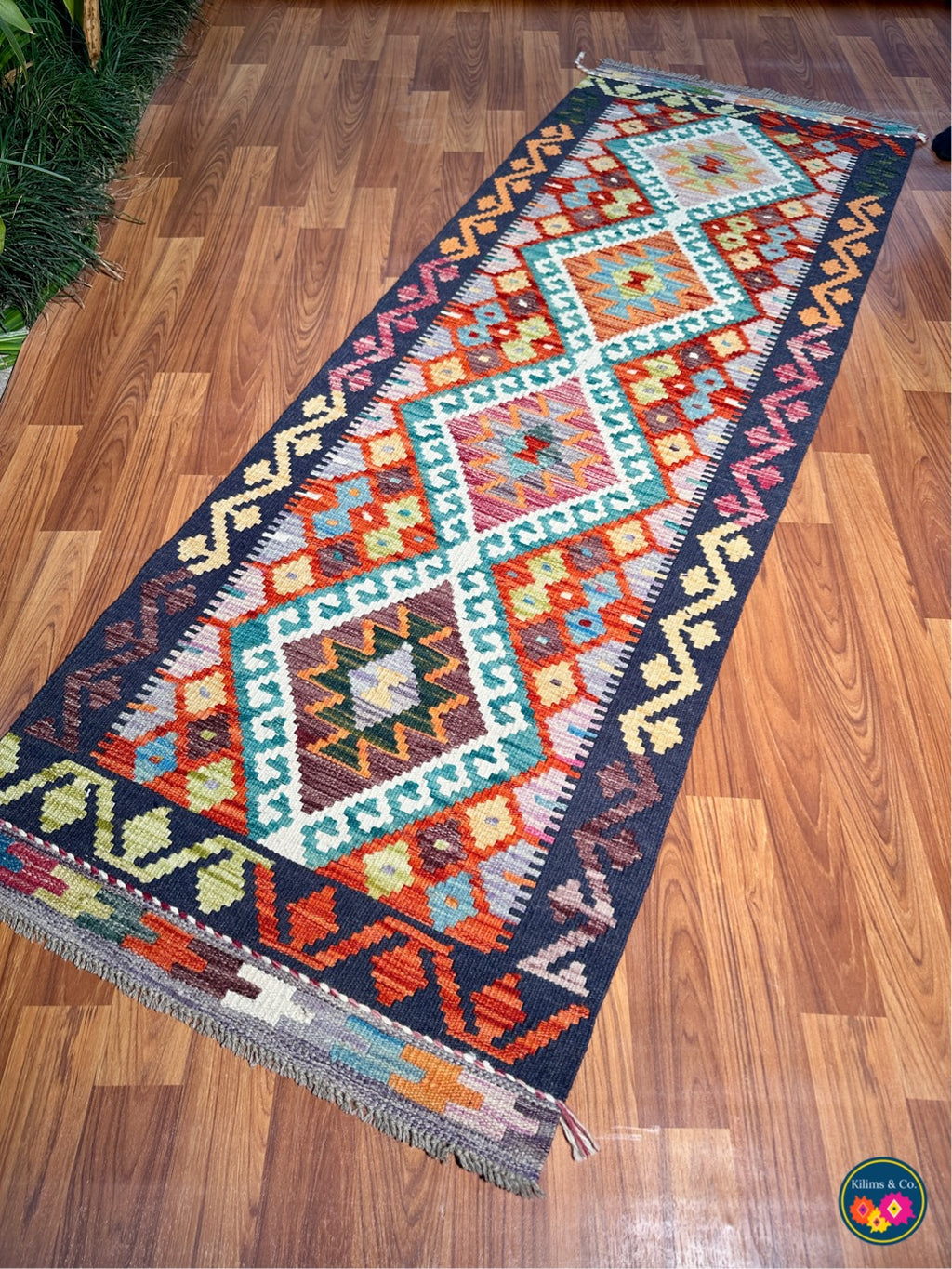 Woolen Floor Runner 6'5” x 2’3”