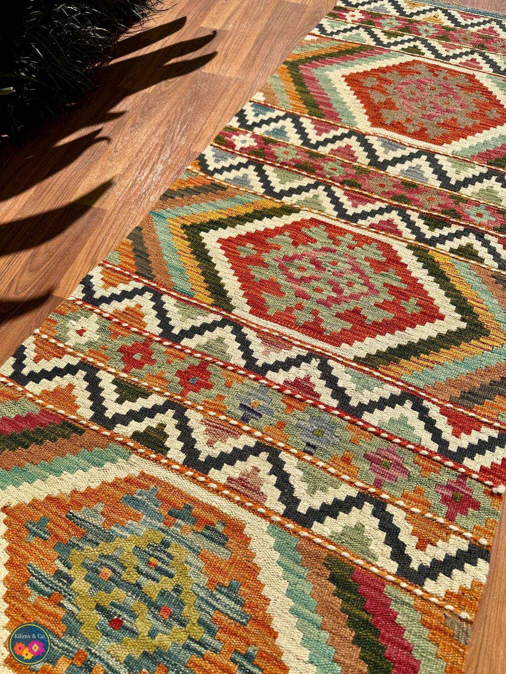 Woolen Floor Runner 6'3” x 2’2”