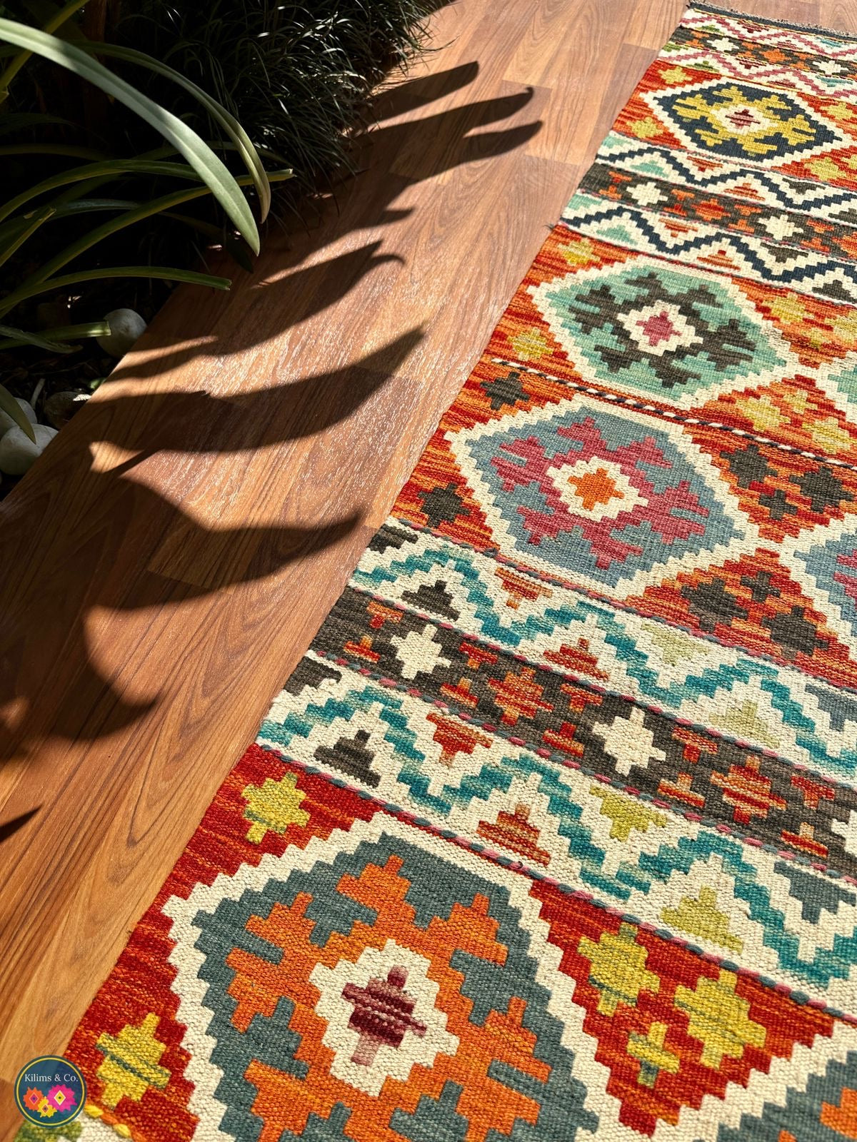 Woolen Floor Runner 6'6” x 2’2”