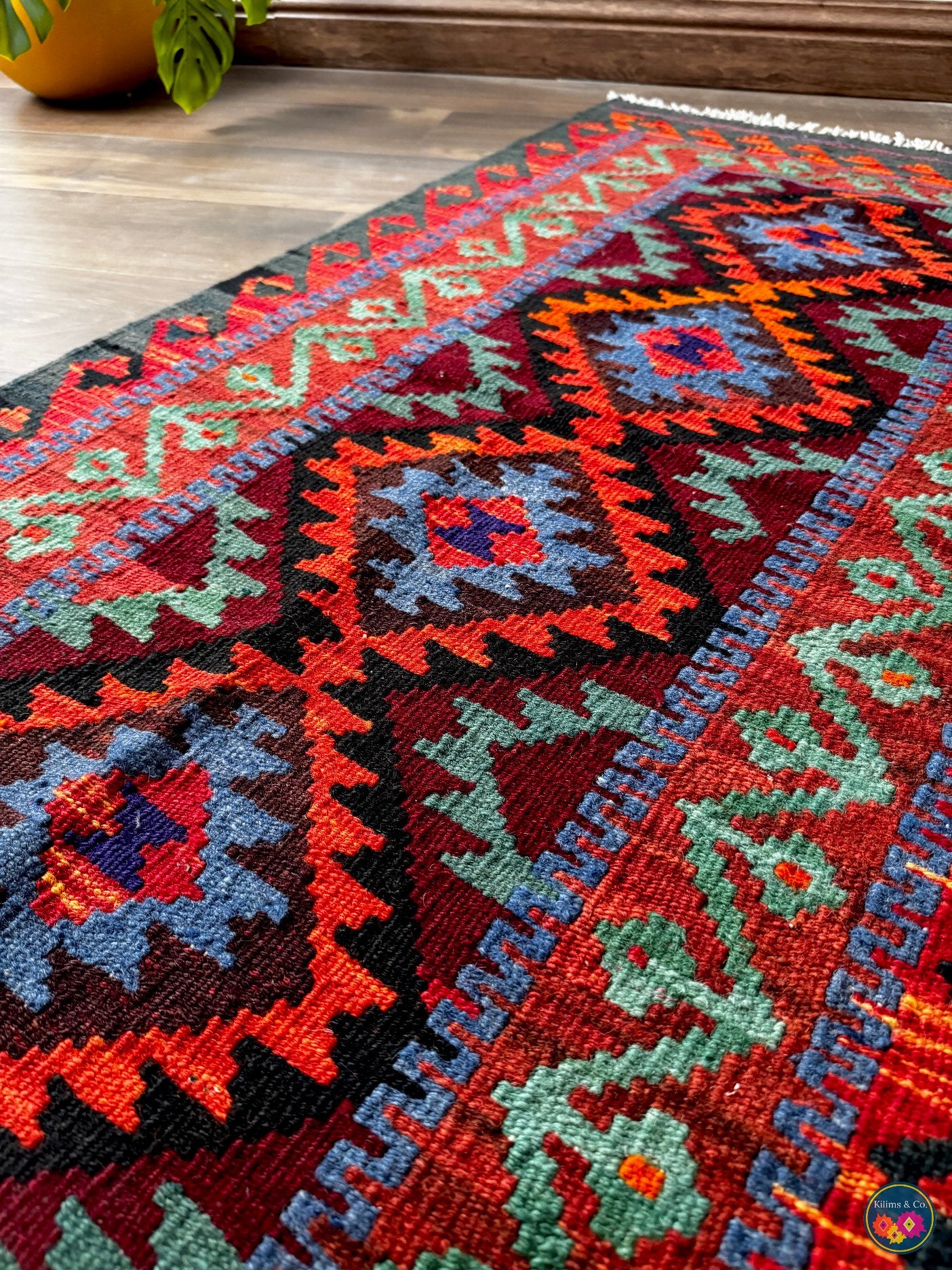 Woolen Floor Runner 4’4”x2’3”