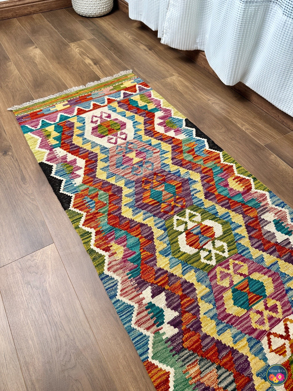 Woolen Floor Runner 6’3”x2’0”