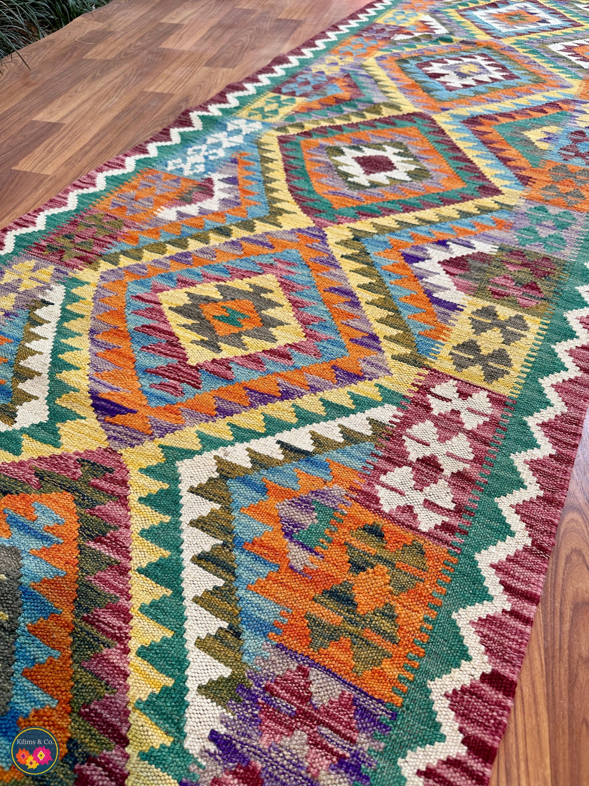 Woolen Floor Runner 10’0” x 2’8”
