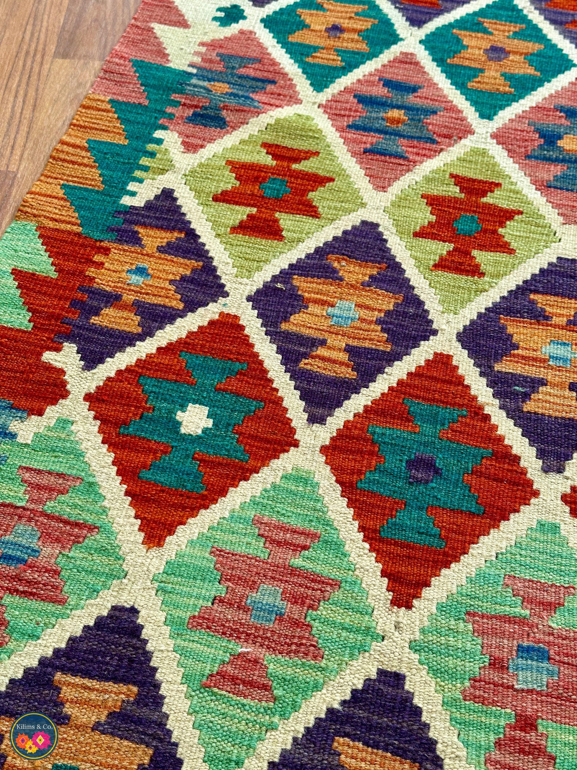 Woolen Floor Runner 6’4” x 1’10”