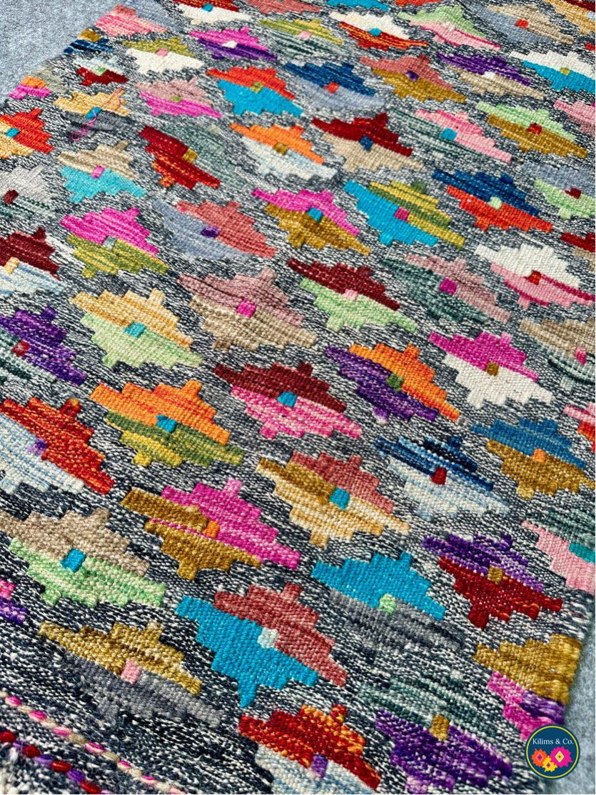 Pure Wool Hanging kilim 2’2 x 3’4