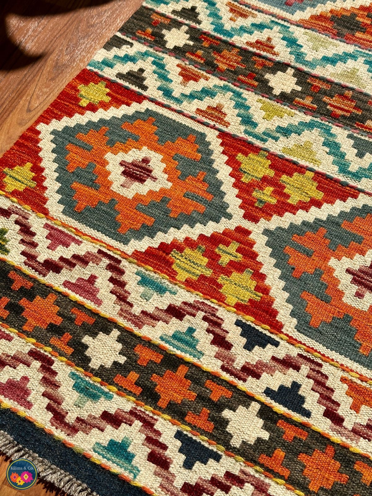 Woolen Floor Runner 6'6” x 2’2”